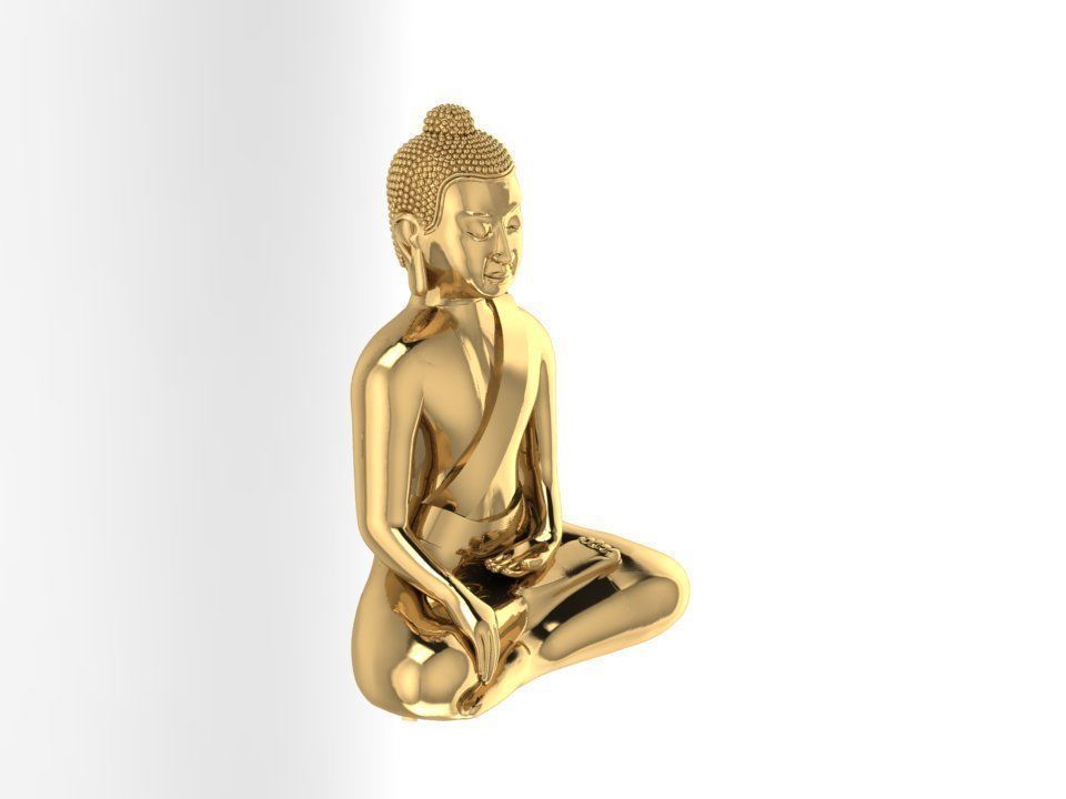 Buddha Cambodia 2019 3D model_3