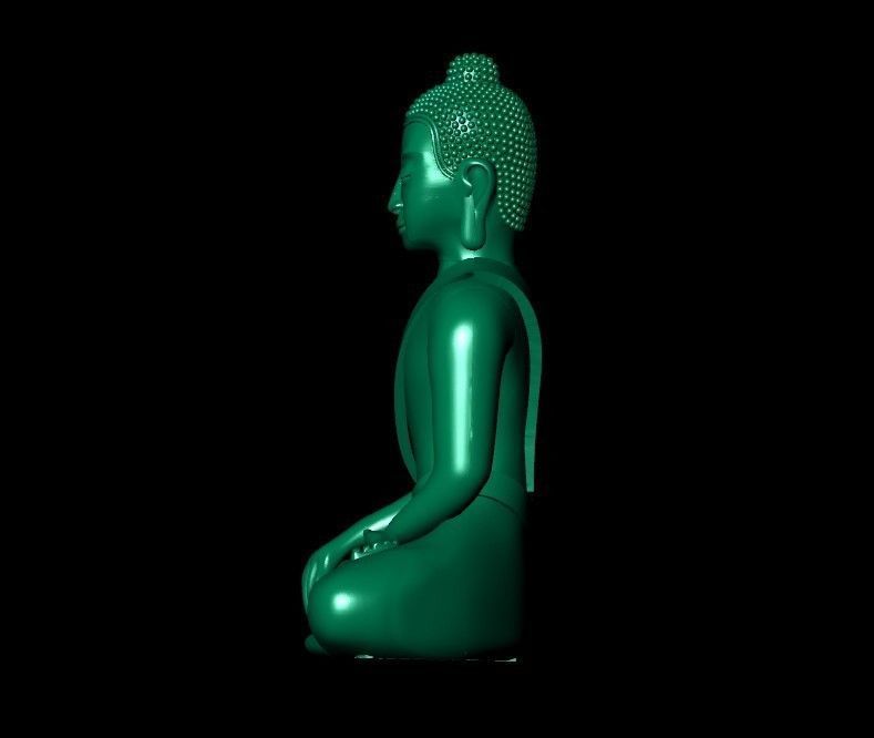Buddha Cambodia 2019 3D model_9