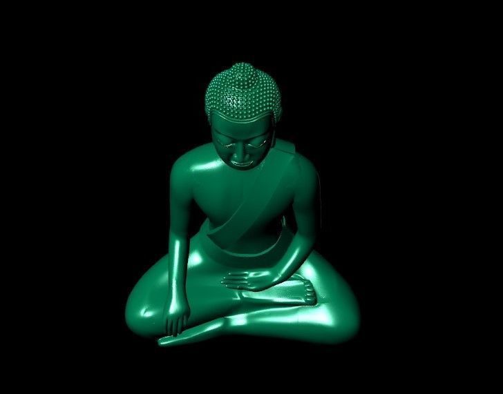 Buddha Cambodia 2019 3D model_7