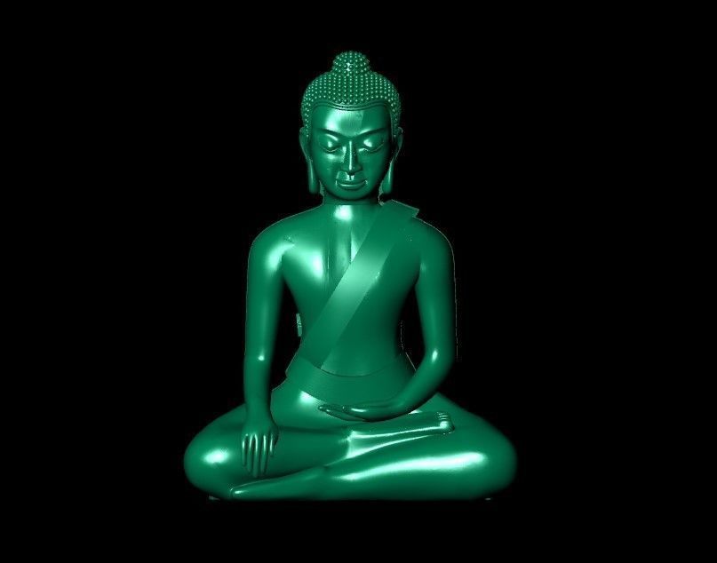 Buddha Cambodia 2019 3D model_4