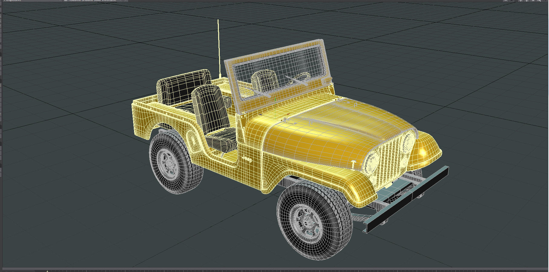 Jeep CJ-5 1975 3D model_25