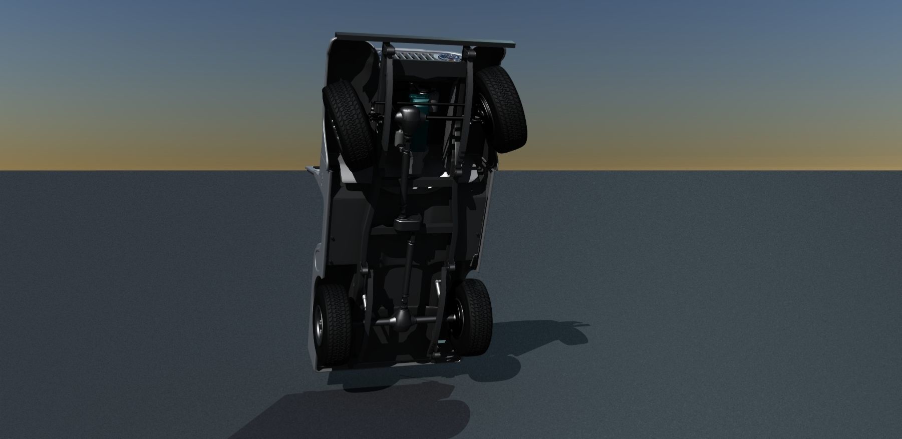 Jeep CJ-5 1975 3D model_19