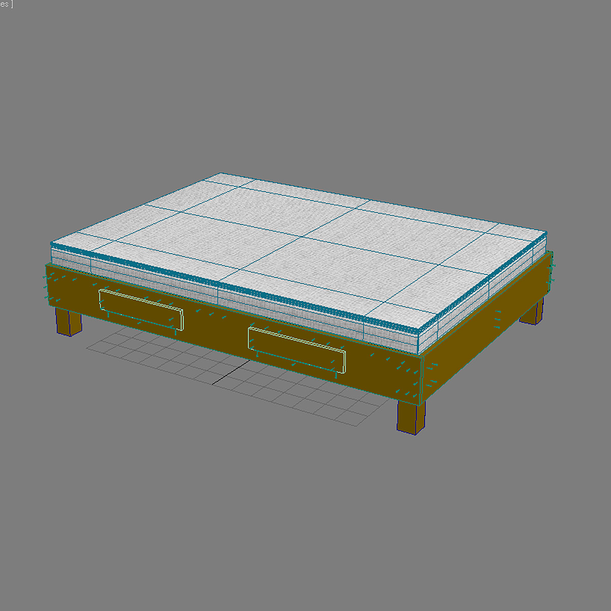 Bed Max 3D model_6