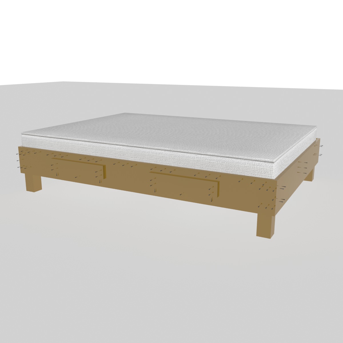 Bed Max 3D model_2