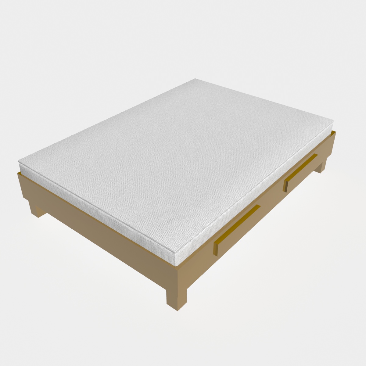 Bed Max 3D model_5