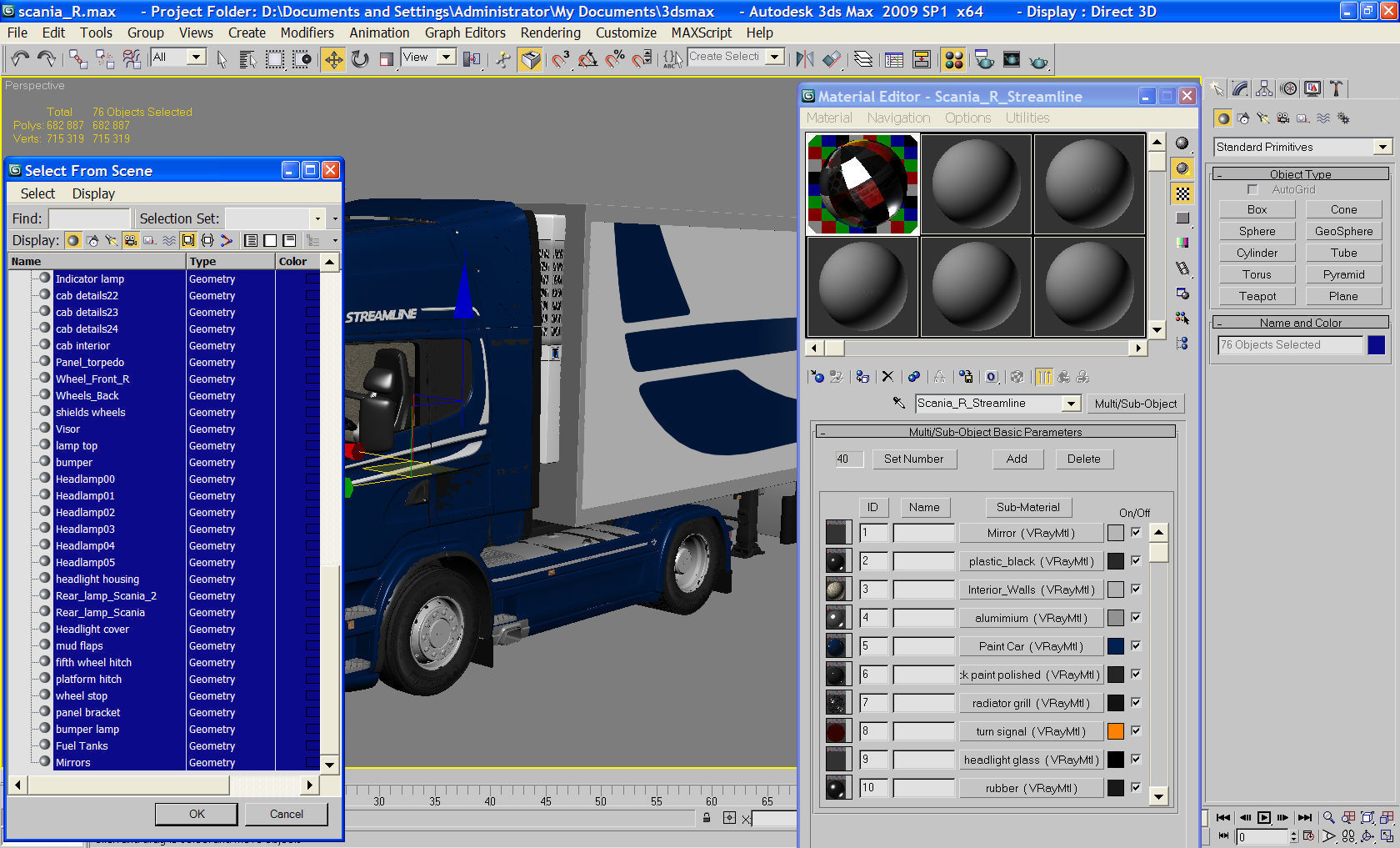 Streamline truck 2013 3D model_12