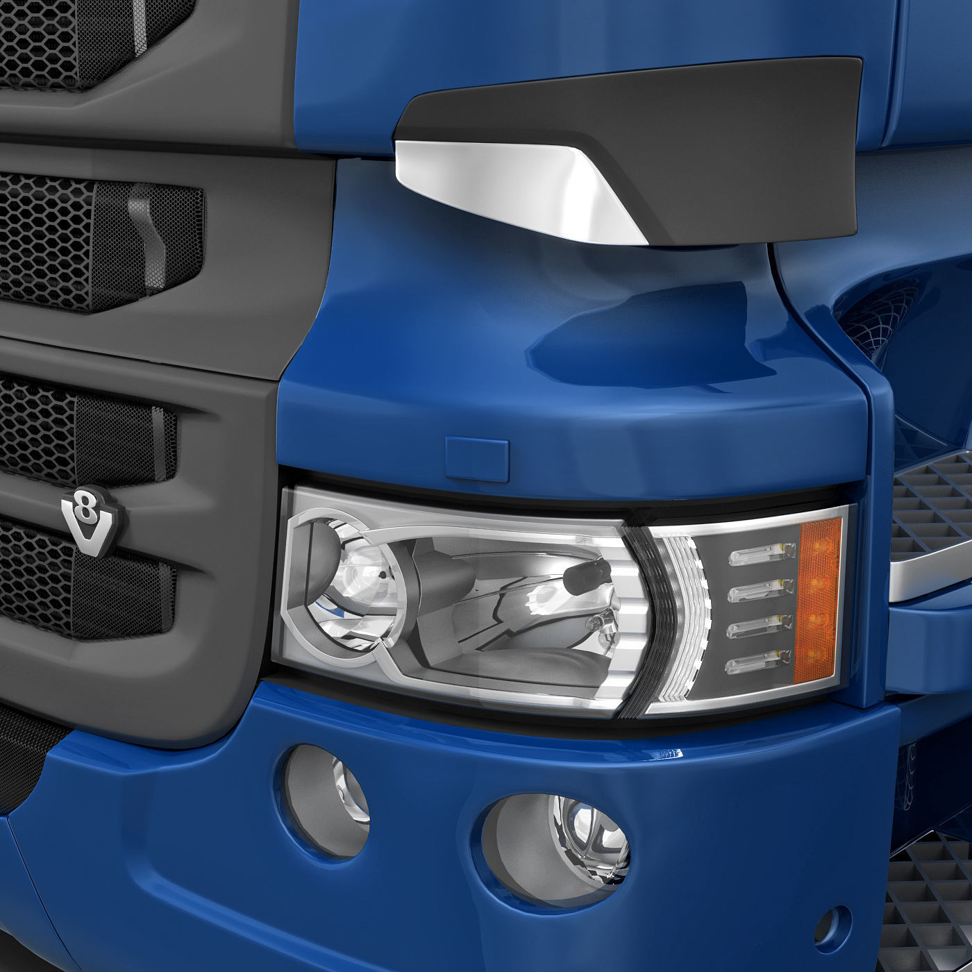 Streamline truck 2013 3D model_10