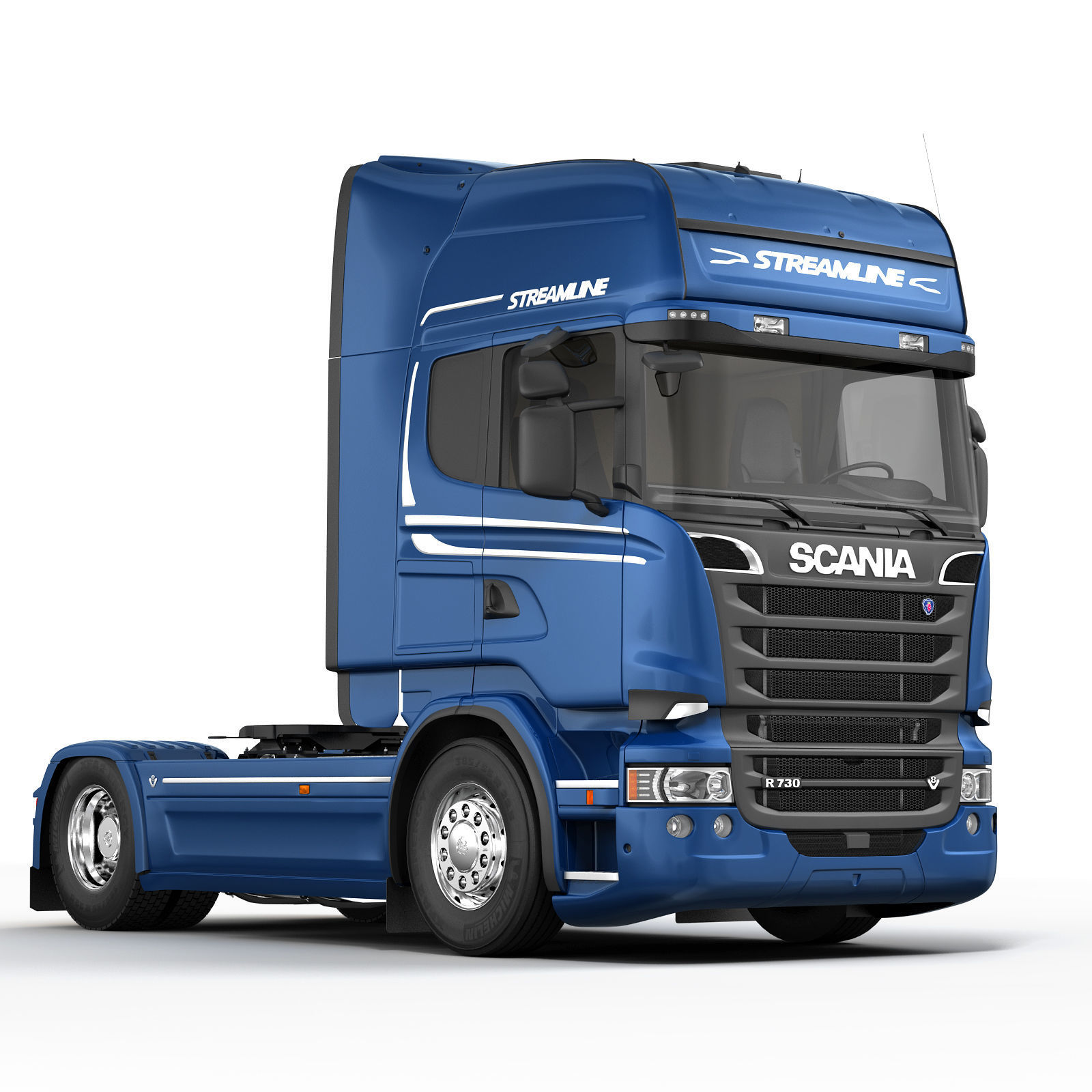 Streamline truck 2013 3D model_6