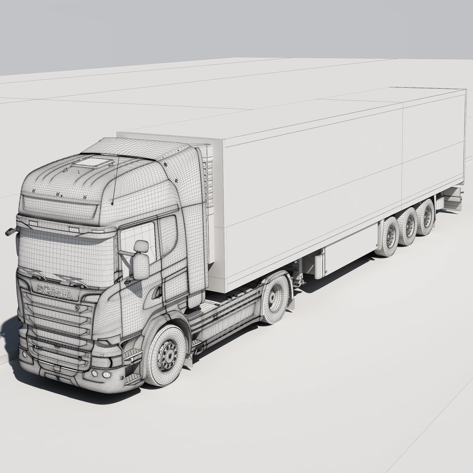 Streamline truck 2013 3D model_13