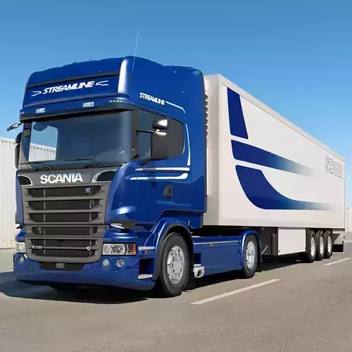 Streamline truck 2013 3D model