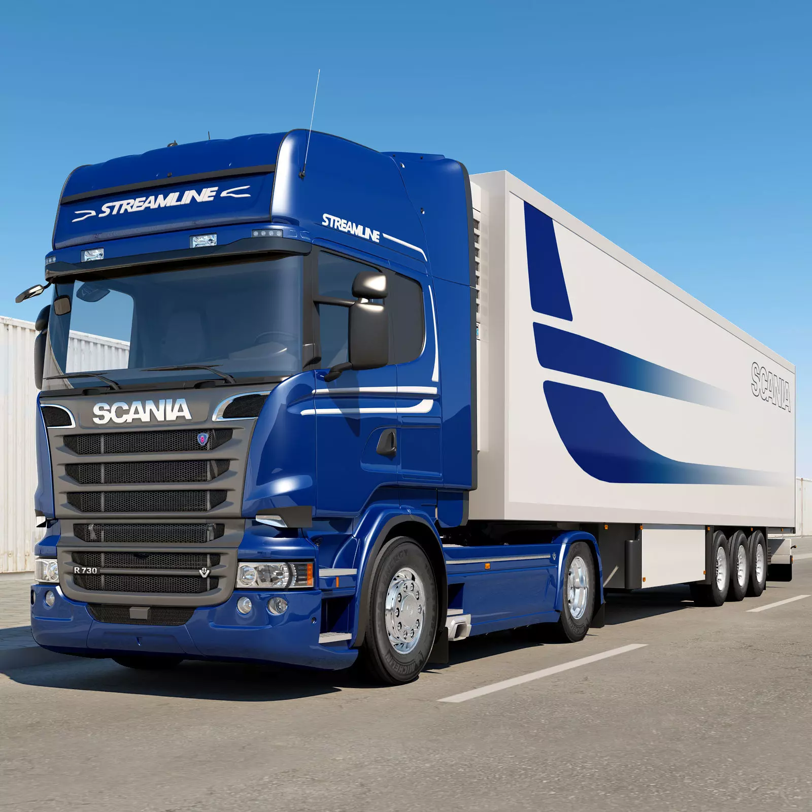 Streamline truck 2013 3D model_0