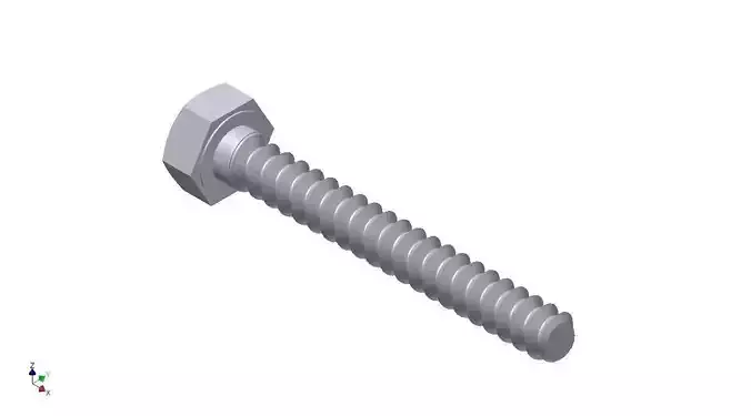 Hex Head Metric 6x45mm