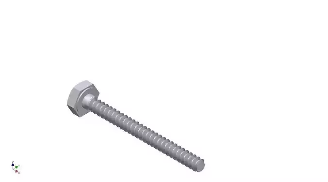 Hex Head Metric 2 5x25mm