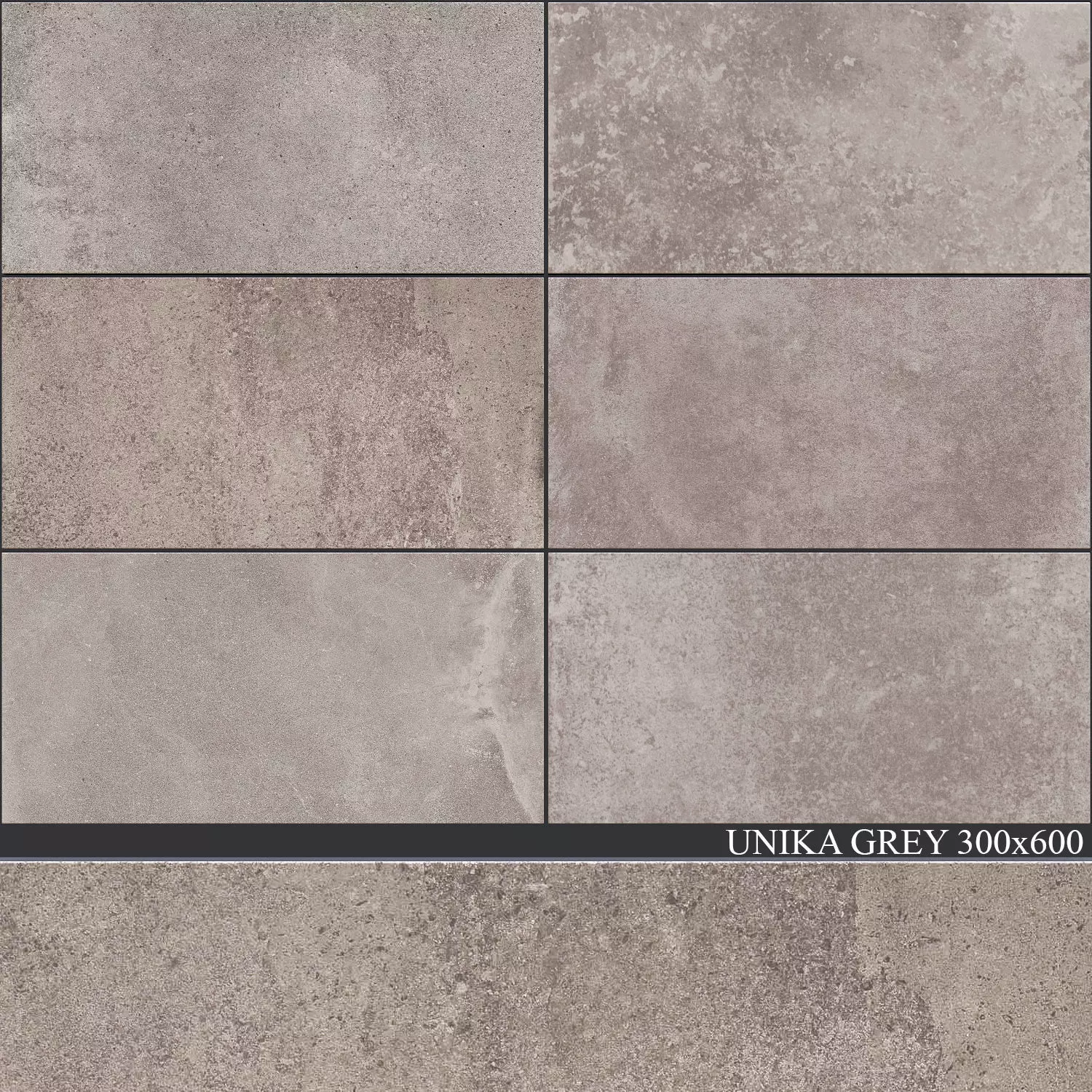 ABK Unika Grey 300x600 3D model_0