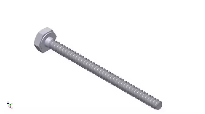 Hex Head Metric 2 5x35mm