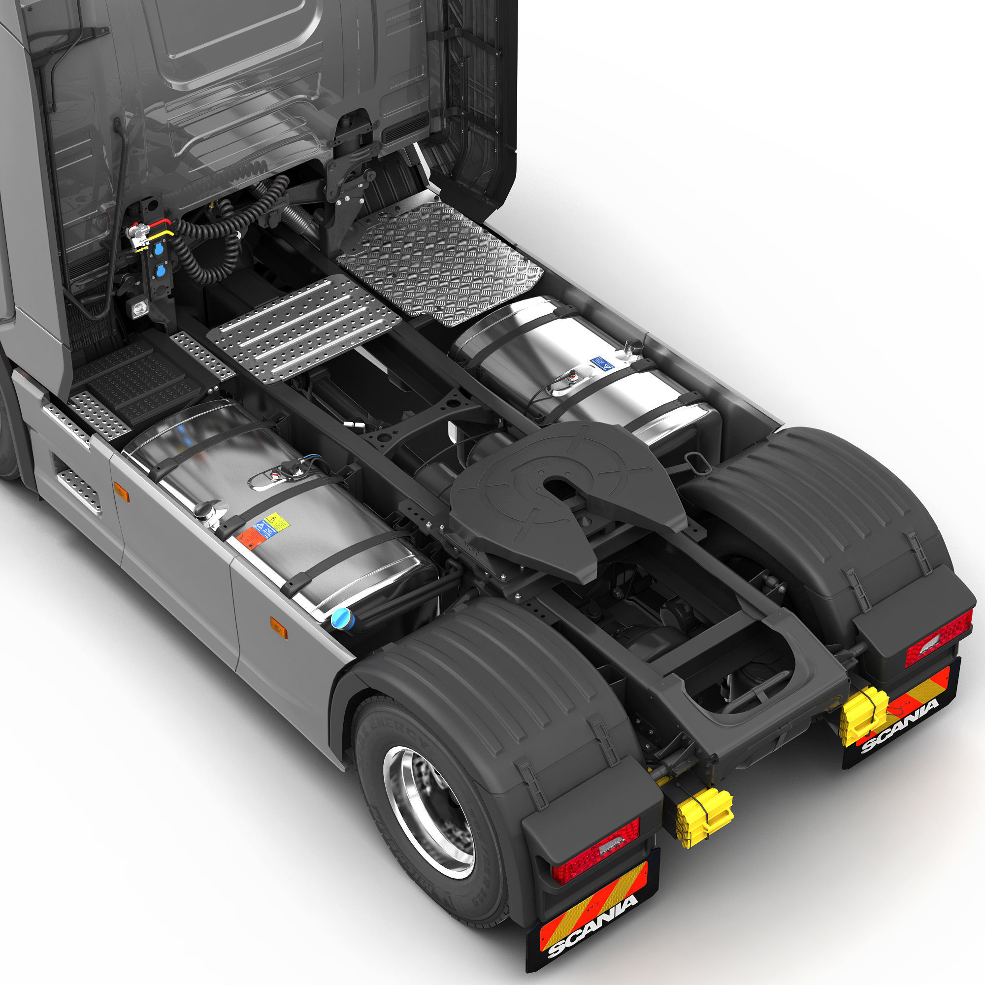 Truck model R 500  3D model_10