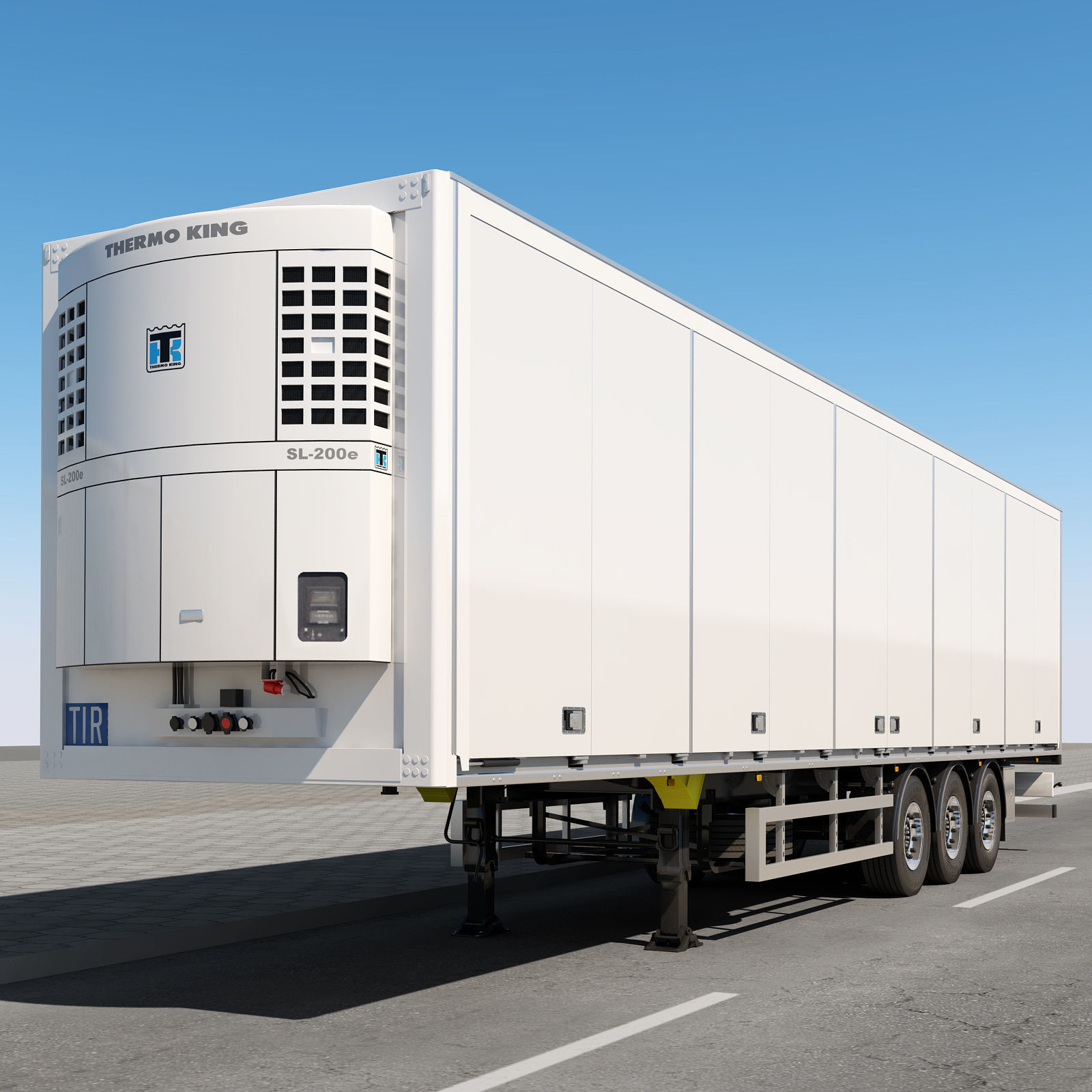 Truck model R 500  3D model_15