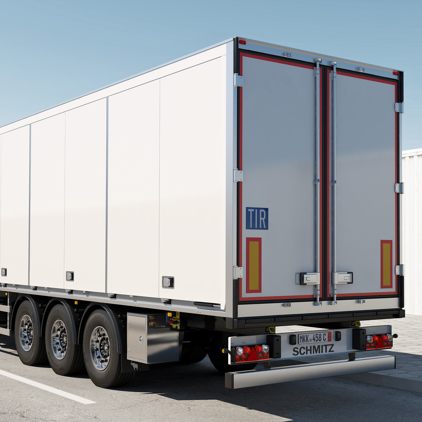 Truck model R 500  3D model_16