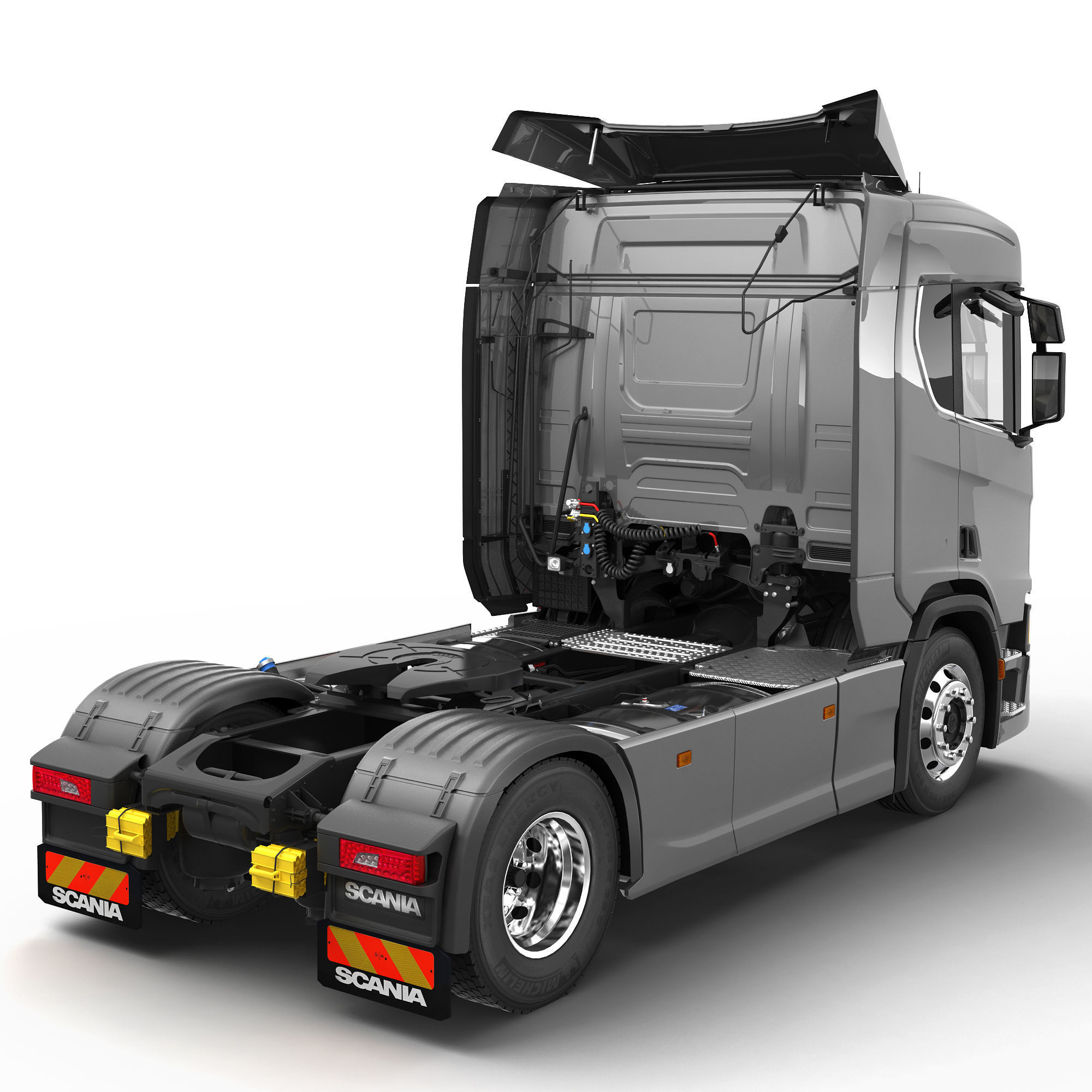 Truck model R 500  3D model_8