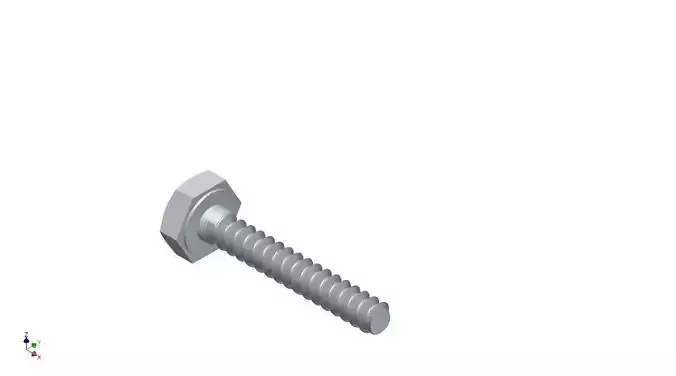 Hex Head Metric 2 5x10mm