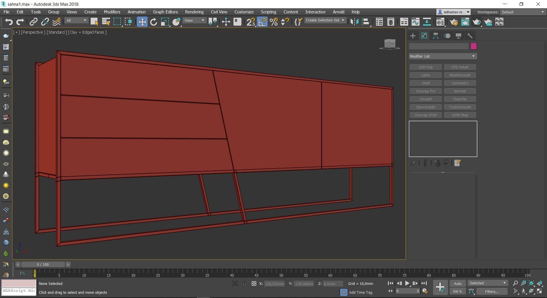 Cheast of Drawers low poly 3d model collection Low-poly 3D model_37