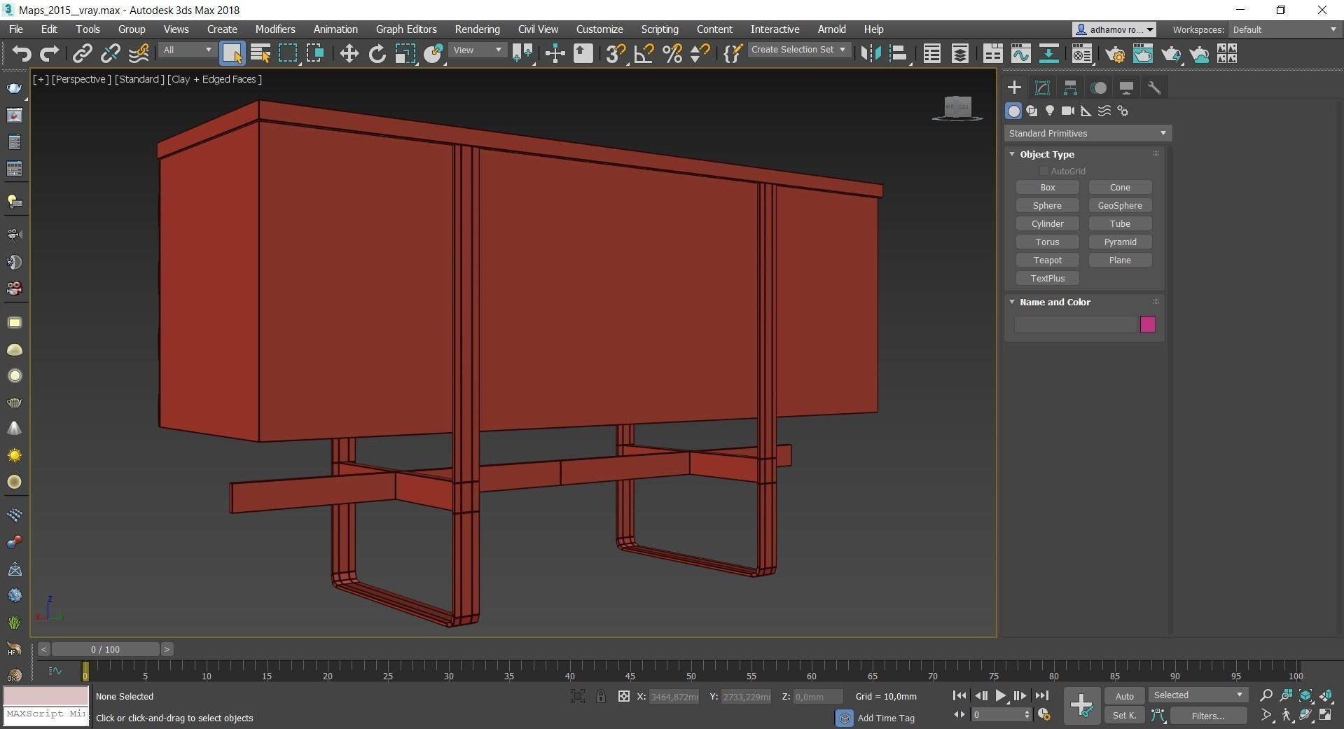 Cheast of Drawers low poly 3d model collection Low-poly 3D model_12