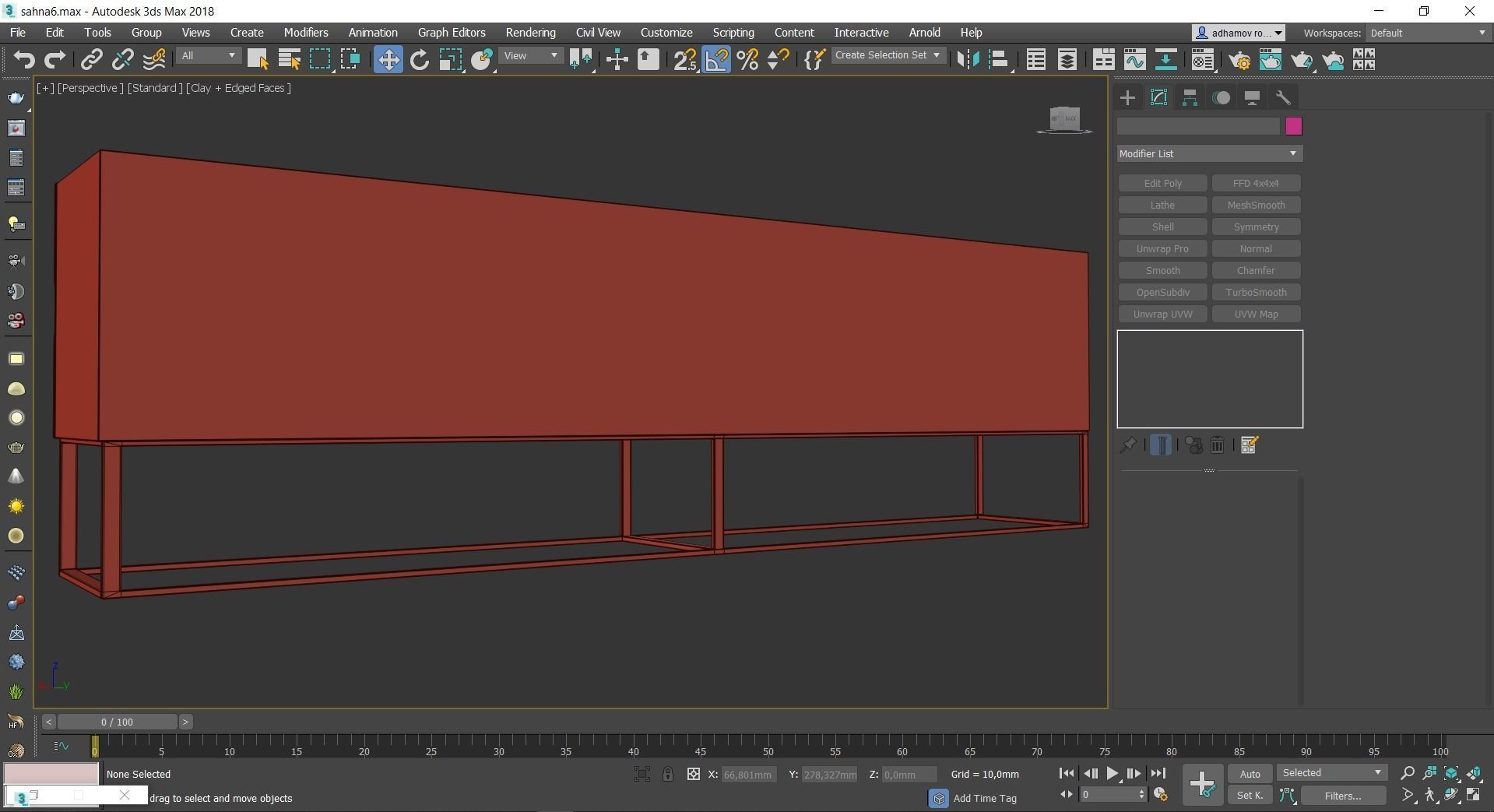 Cheast of Drawers low poly 3d model collection Low-poly 3D model_2