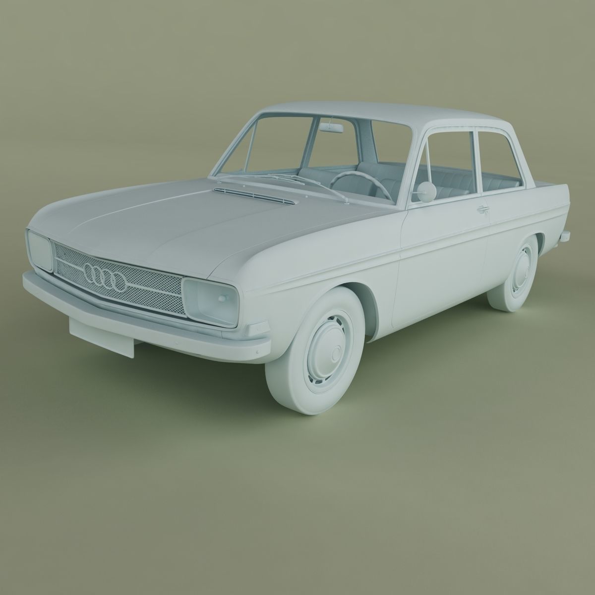 Audi F103 Coupe 3D model_1