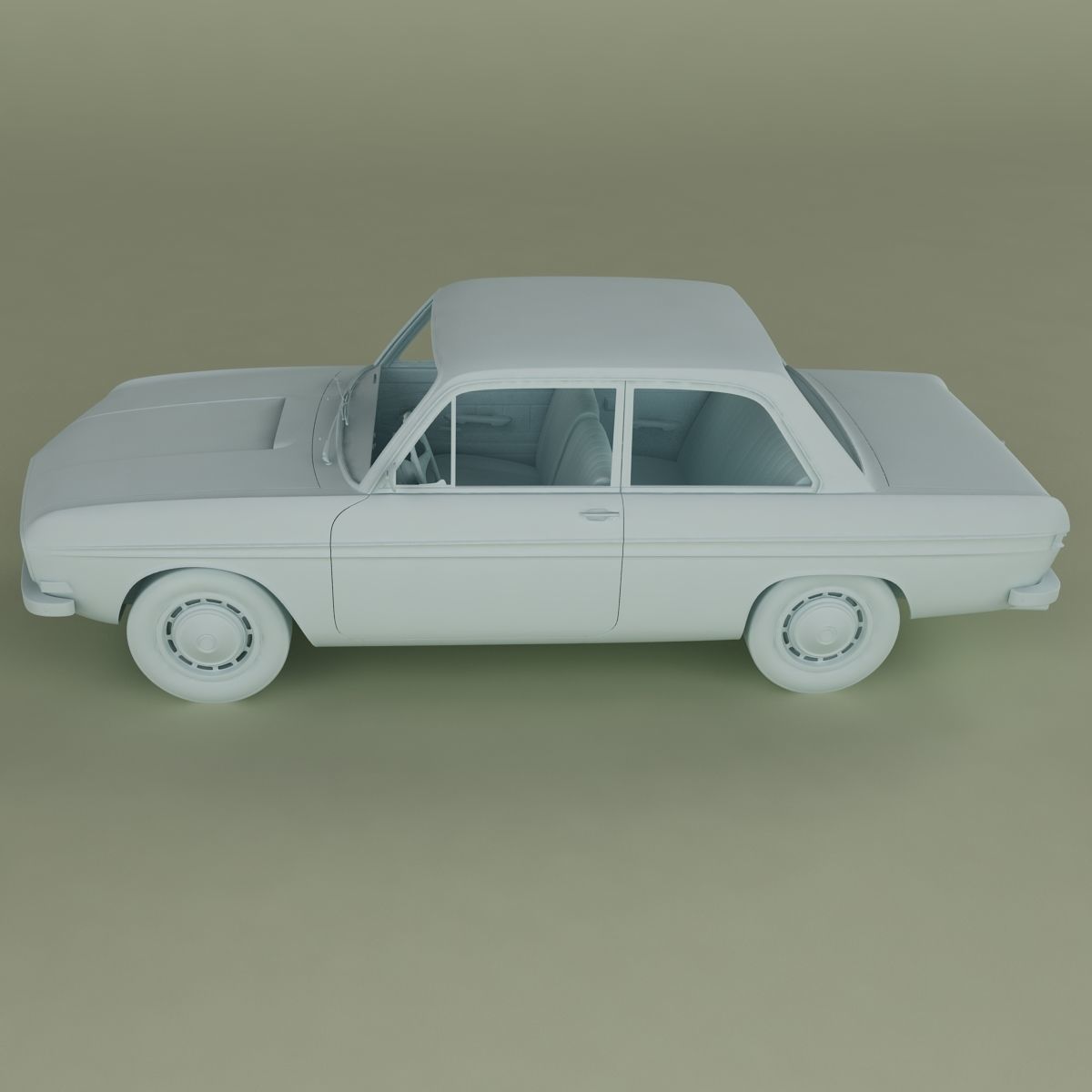 Audi F103 Coupe 3D model_2