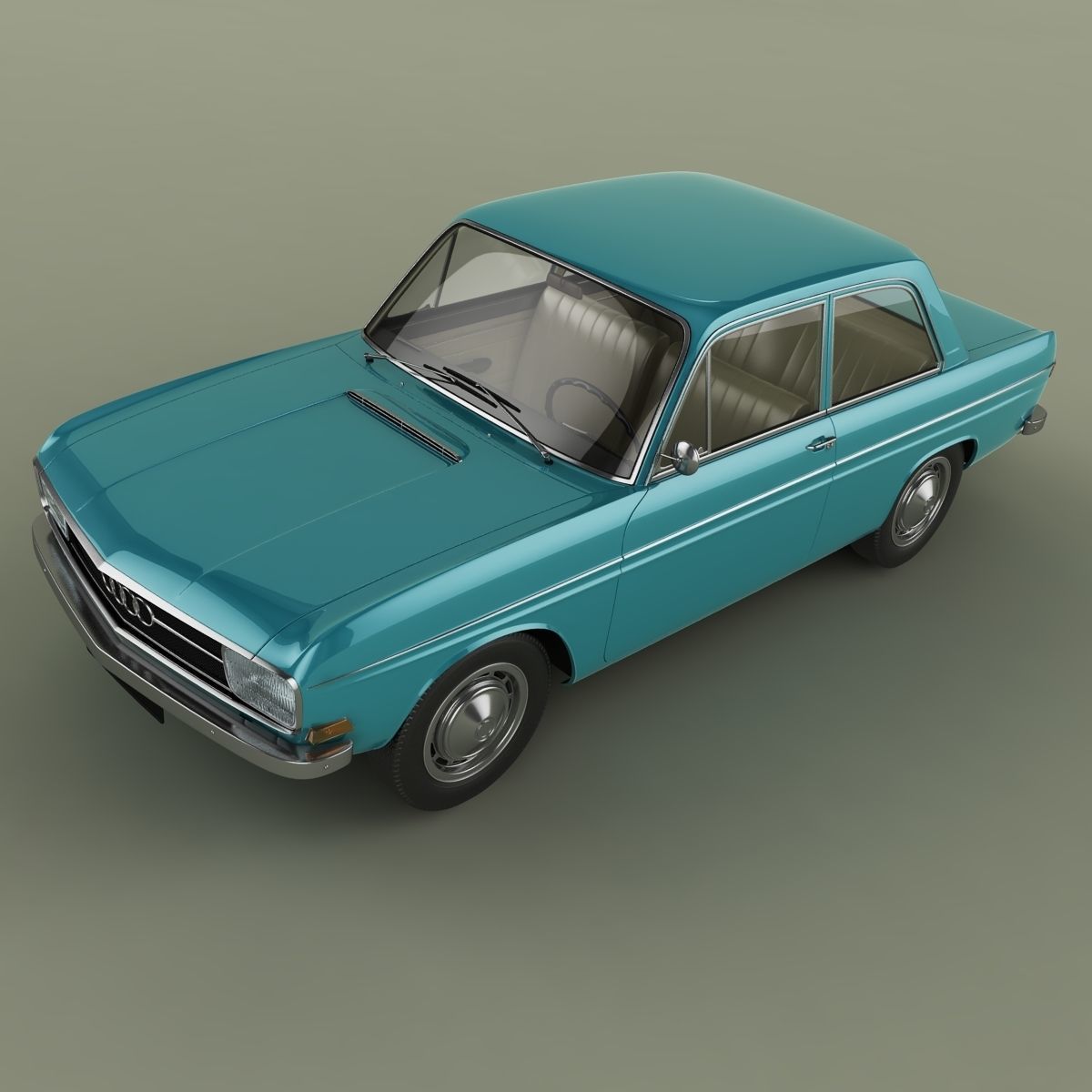 Audi F103 Coupe 3D model_8