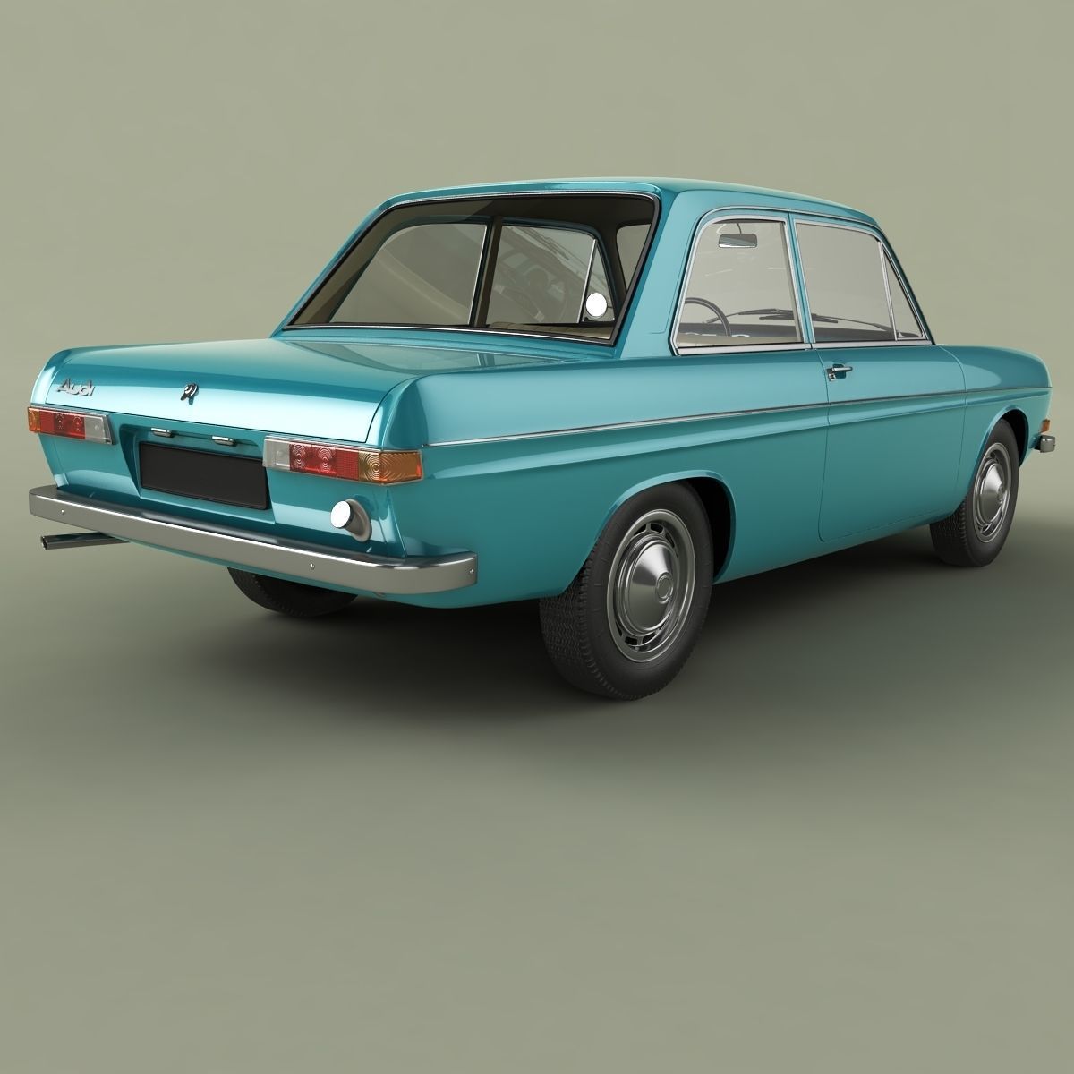 Audi F103 Coupe 3D model_5