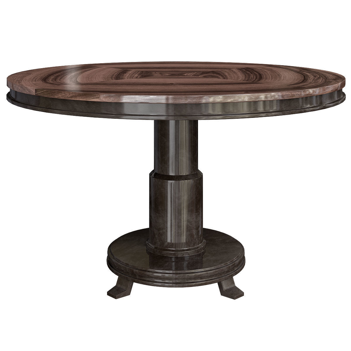 Coffee and Side table low poly 3d model collection Low-poly 3D model_11