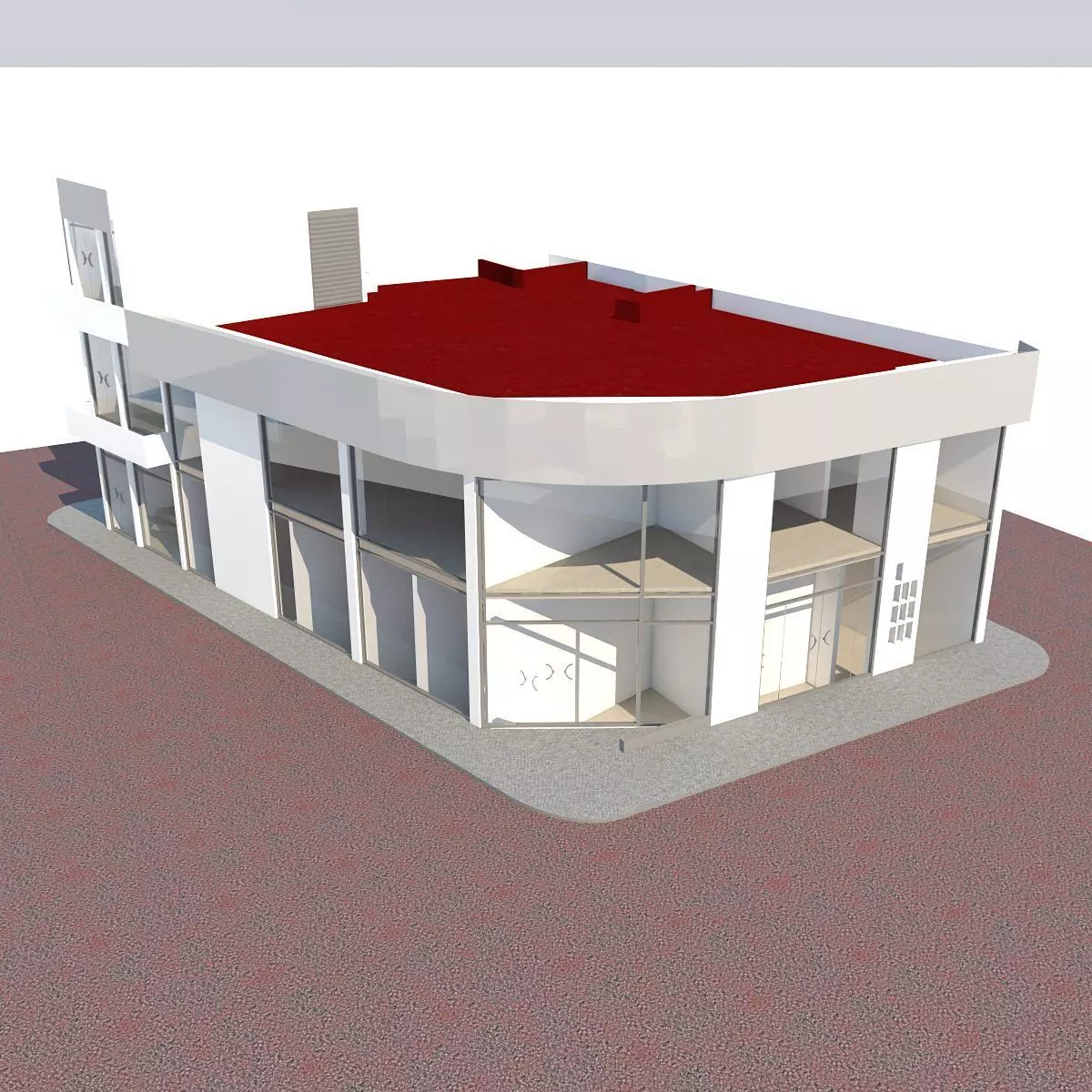 Building Commerce 3D model_0