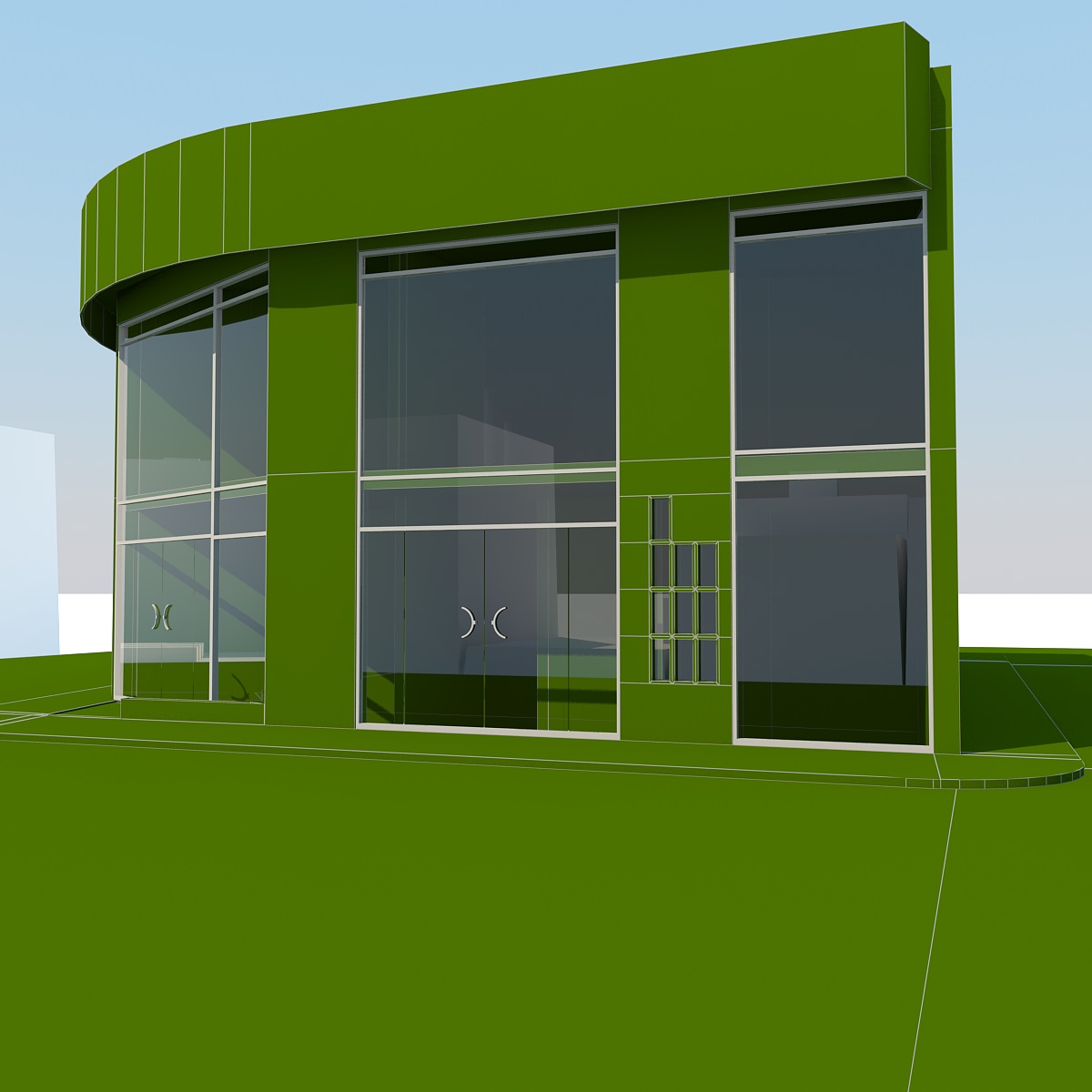 Building Commerce 3D model_12