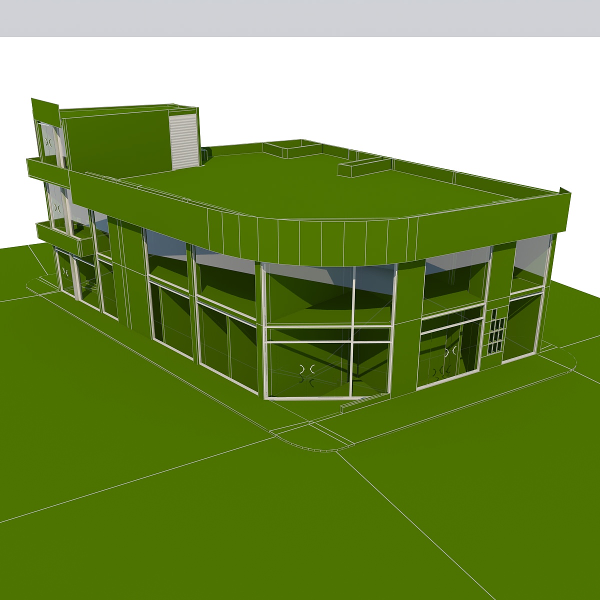 Building Commerce 3D model_9