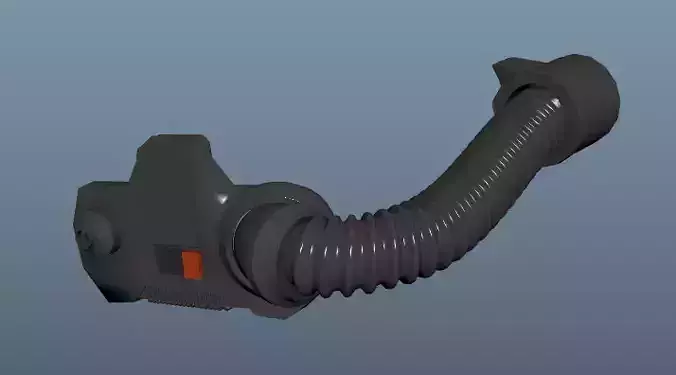 Star Wars Magma Trooper mouthpiece 3D print model