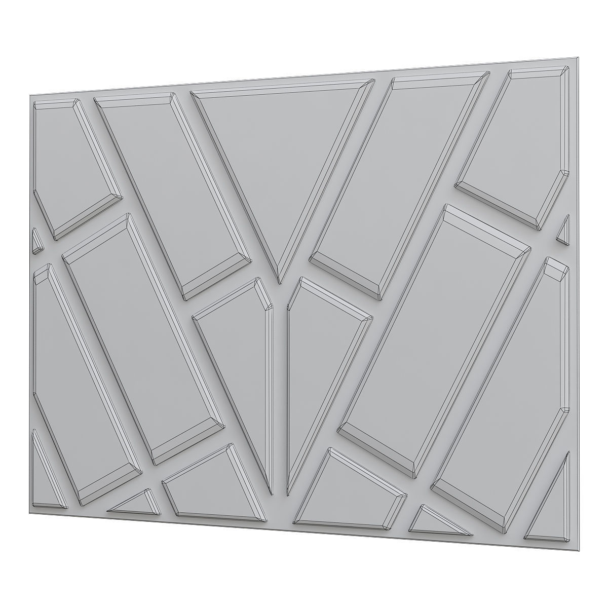 Headboards low poly 3d model collection velvet headboard with... Low-poly 3D model_15