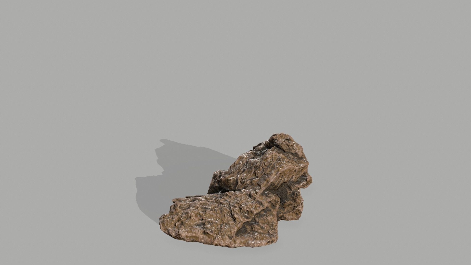 Rock set Low-poly 3D model_21