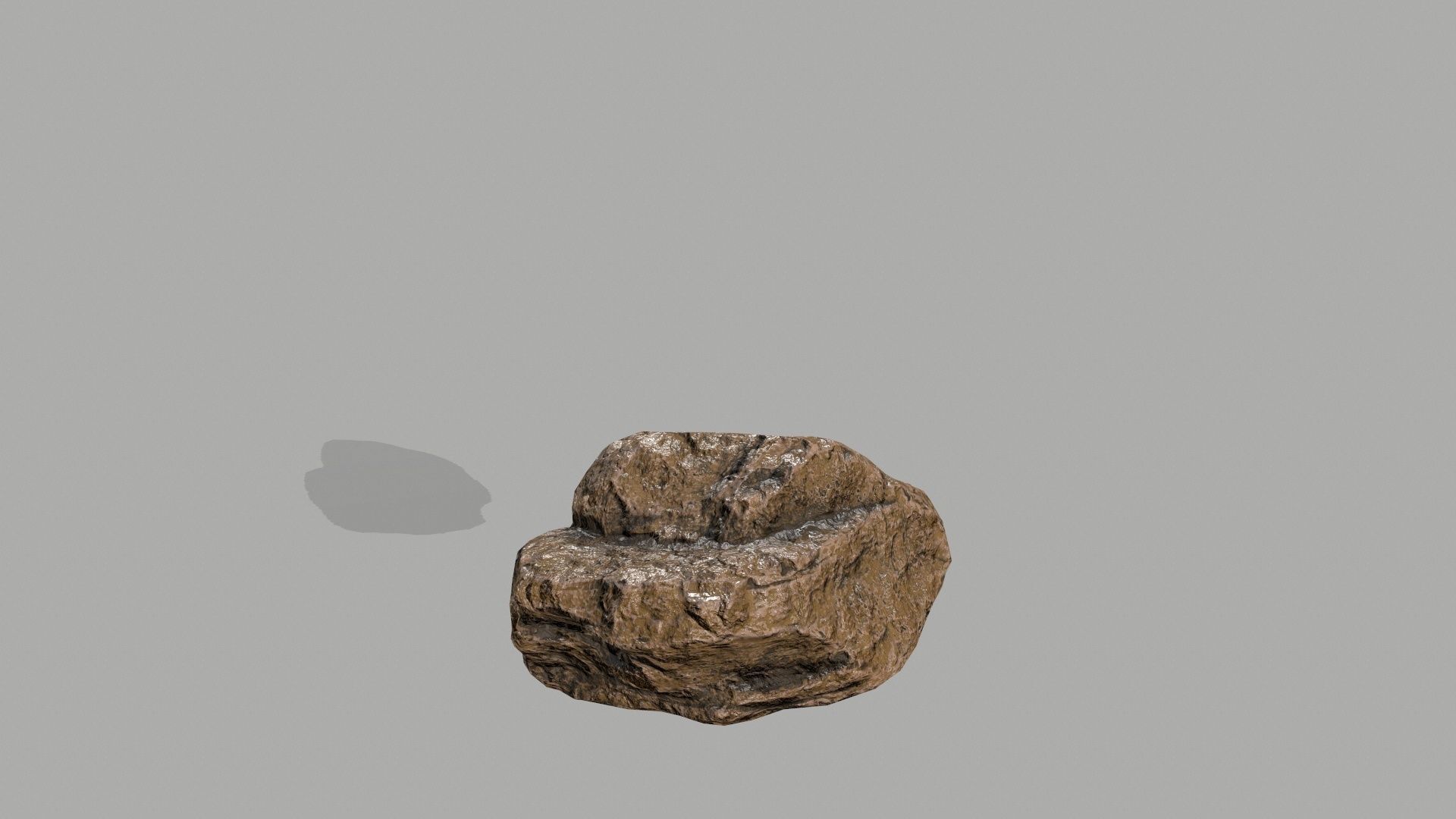 Rock set Low-poly 3D model_30