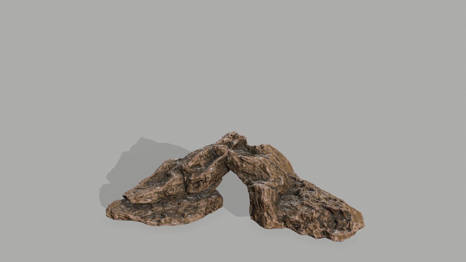 Rock set Low-poly 3D model_12