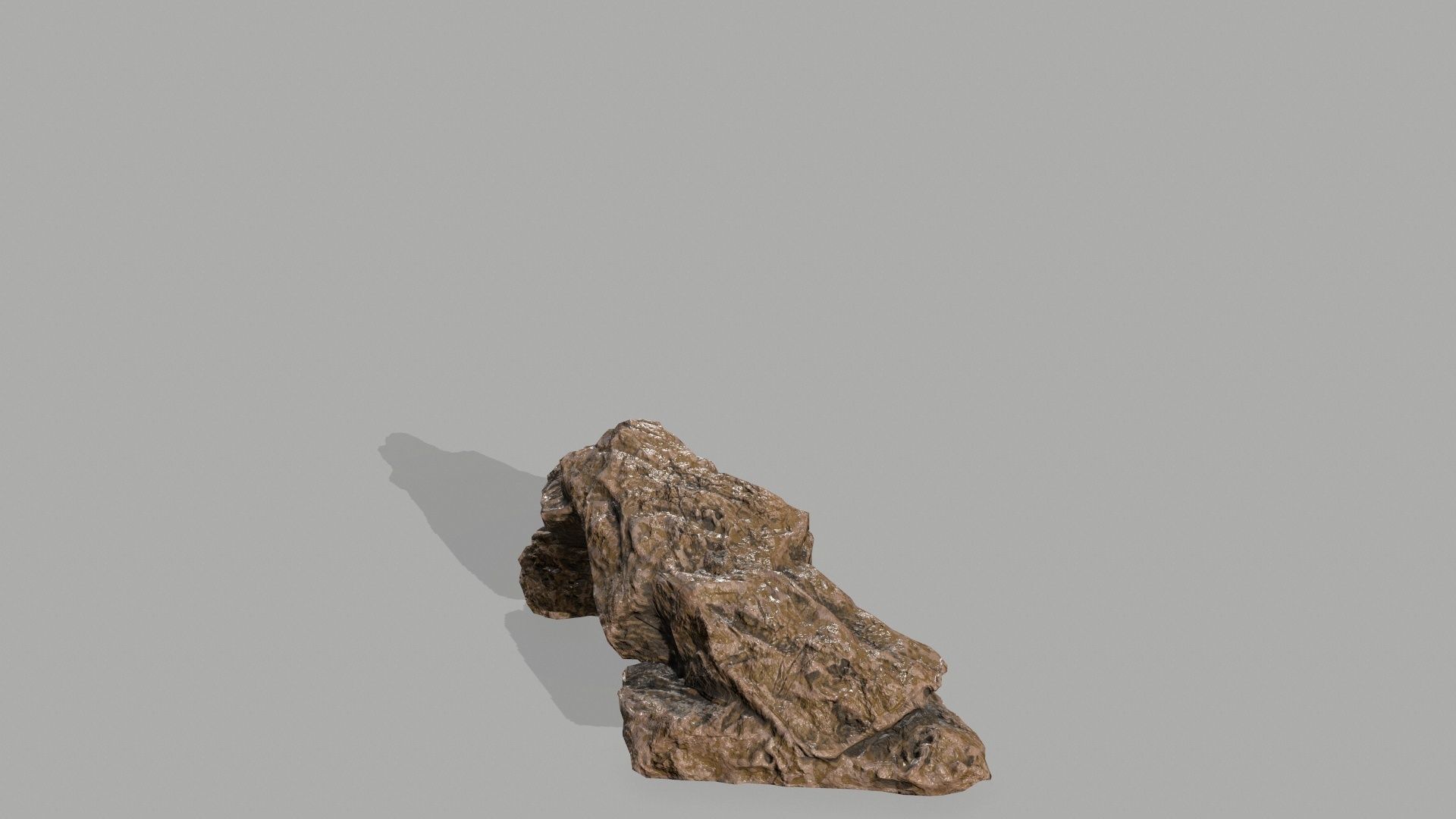 Rock set Low-poly 3D model_17