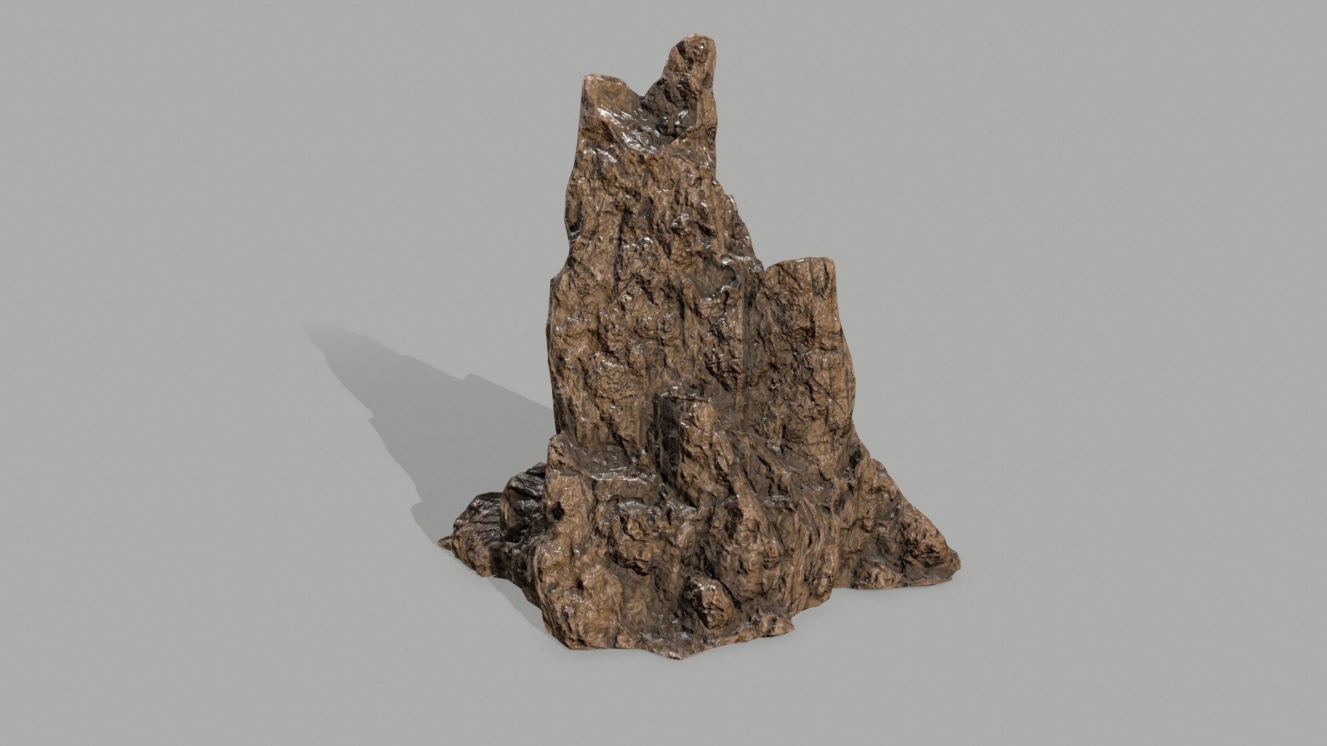 Rock set Low-poly 3D model_9
