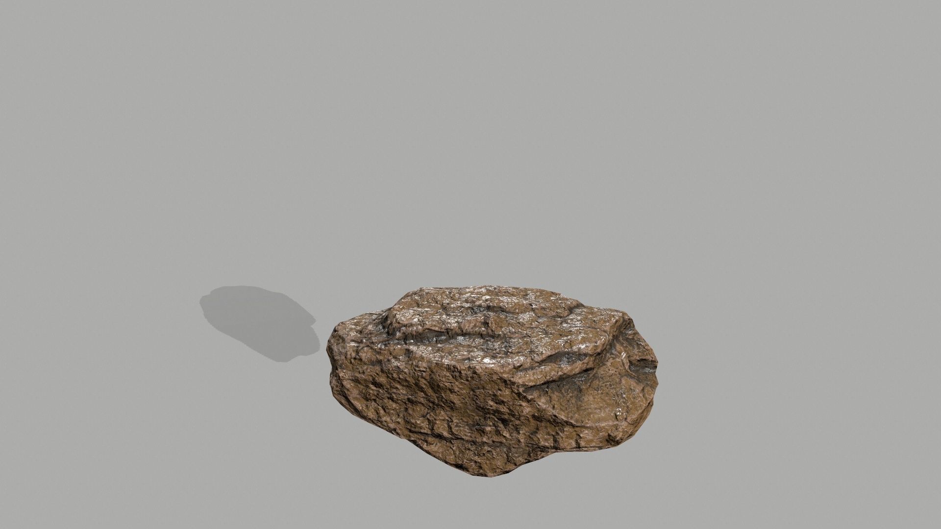 Rock set Low-poly 3D model_26