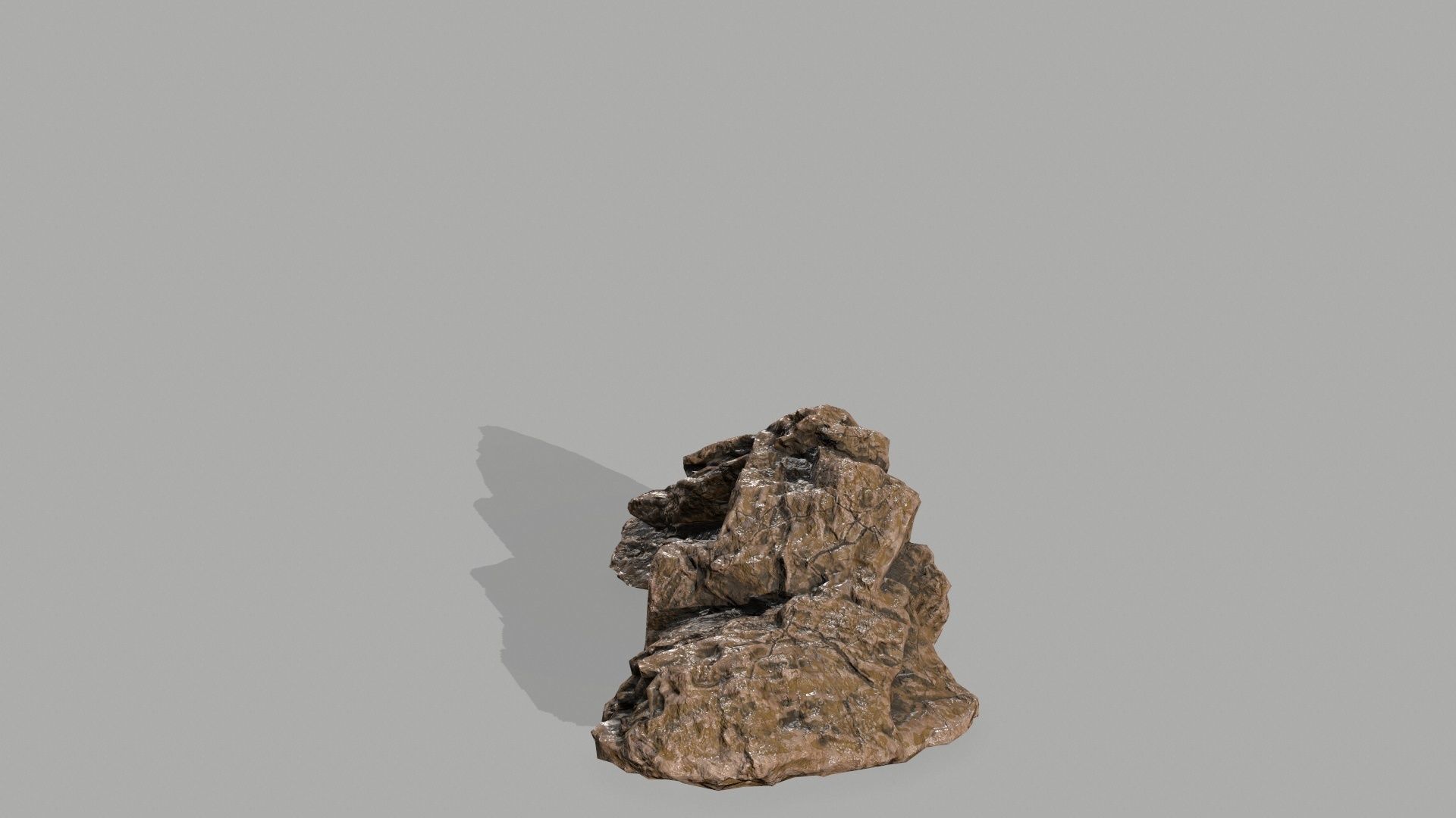 Rock set Low-poly 3D model_27