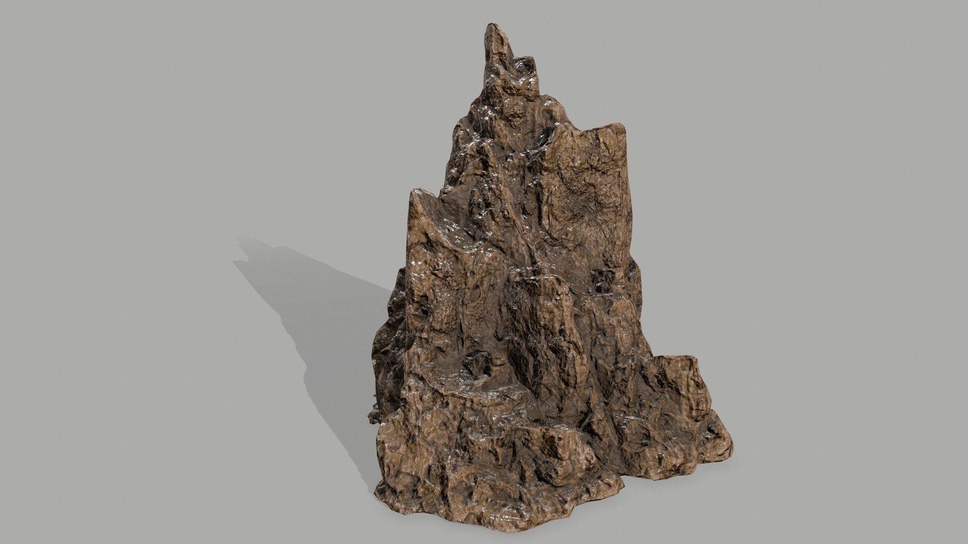 Rock set Low-poly 3D model_5