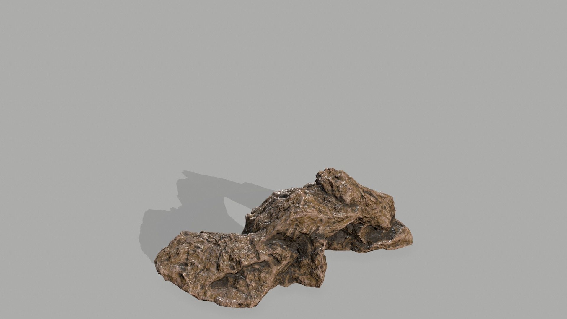 Rock set Low-poly 3D model_20