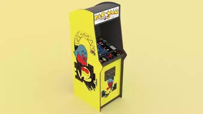 Arcade Machine - Pacman 3D model