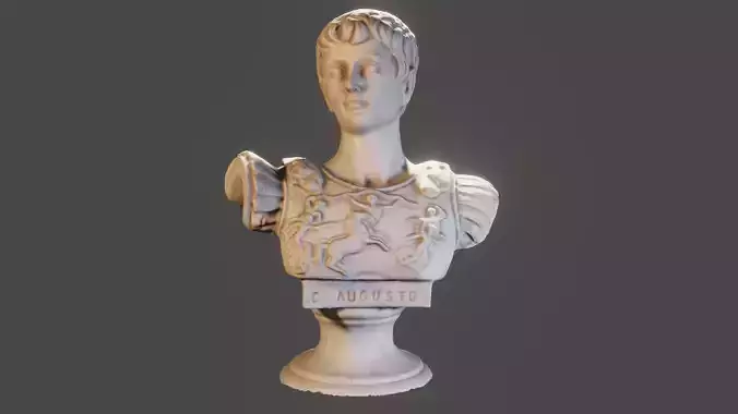 Bust of Caesar Augustus 3D model
