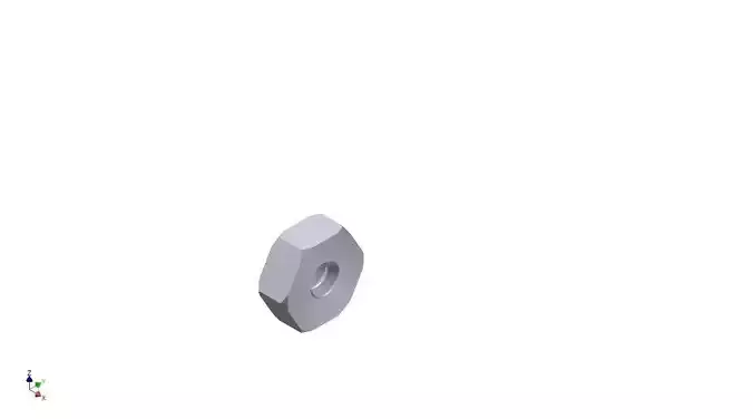 Hex Nut Metric 2-5mm