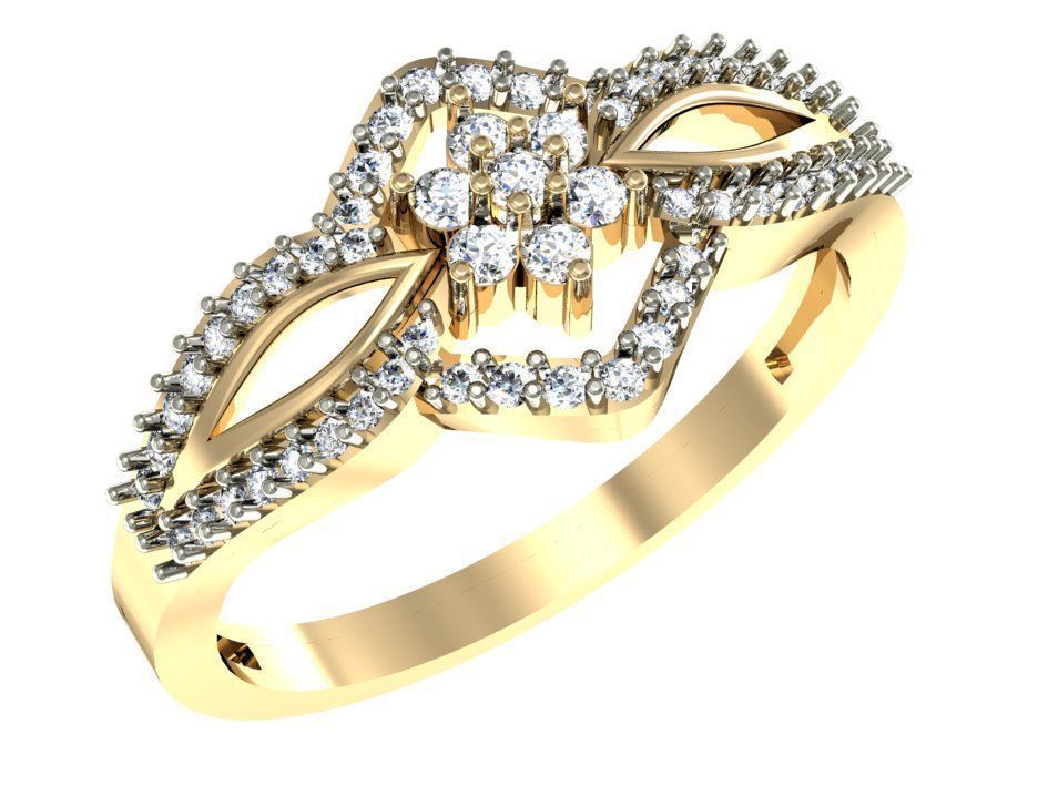 99 WOMEN RING FILES LESS THAN 3 GM LIGHT WT 3D print model_41